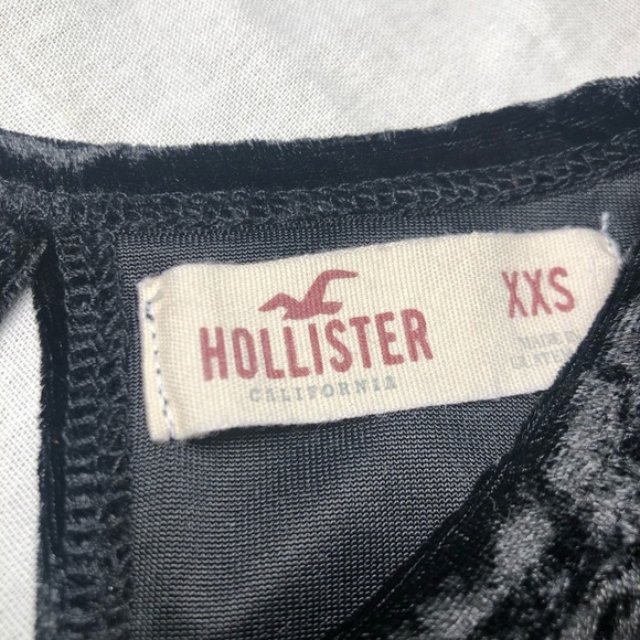 Soft velvet black shirt - Picture 5 of 6